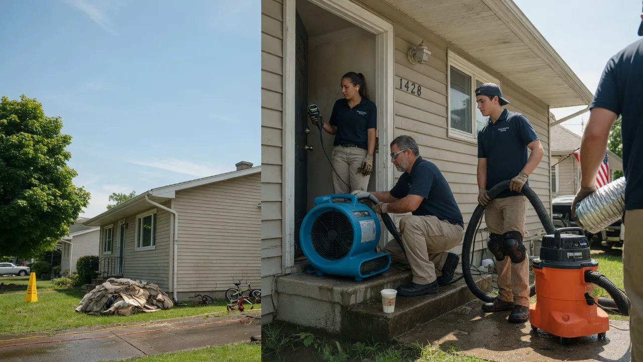 Water Damage Restoration in Huntingburg, IN near me